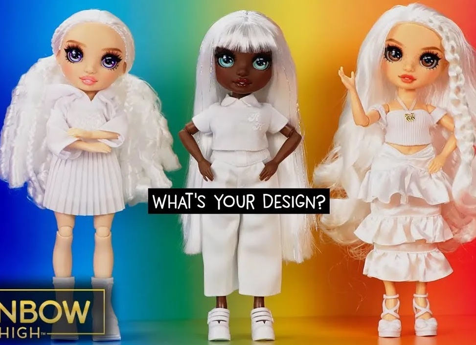Кукла Rainbow High Watercolor & Create Fashion DIY: творчество без границ