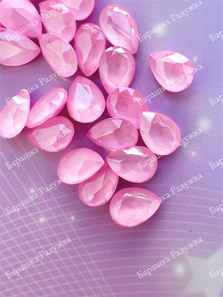 Drop 10*7 мм, Lacquer Light Rose KRI-4120-044 - фото 20829