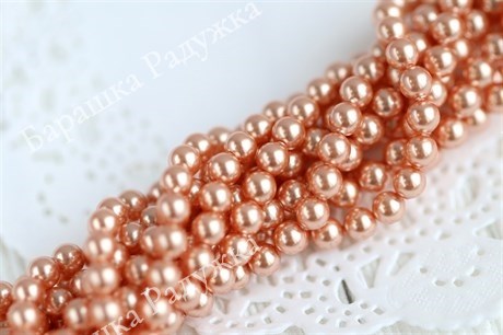 #5810 жемчуг Swarovski 4 мм Rose Peach (#674) BUS-ZHE-SW-057 - фото 28429