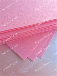 Корейский жесткий фетр 1 мм розовый №828