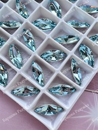 Navette 15*7 мм, Aquamarine KRI-4228-045