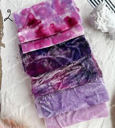 Набор шелкового бархата "Пурпурный"