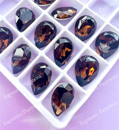 Drop 14*10 мм, Smoked Topaz KRI-4120-117