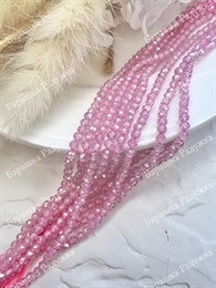 Бусины из циркония 2 мм (шпинель), Розовый