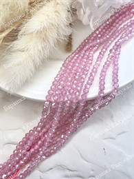 Бусины из циркония 3 мм (шпинель), Розовый
