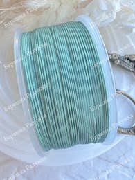 Шнур для плетения браслетов 0,6 мм, Винтажный ментол (5 м)