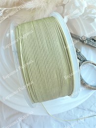 Шнур для плетения браслетов 0,6 мм, Салатовый (5 м)