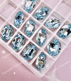 Oval 14*10 мм, Aquamarine KRI-3002-016