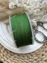 Шнур для плетения браслетов 0,6 мм, Зеленый (5 м)