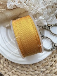 Шнур для плетения браслетов 0,6 мм, Подсолнух (5 м)