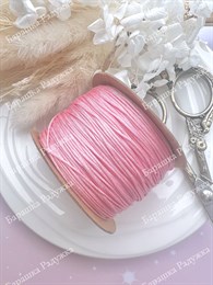 Шнур для плетения браслетов 0,8 мм, Розовый (5 м)