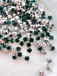 Шатоны 4 мм, Maxima Preciosa, Emerald