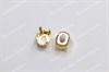 Оправа #4120 Oval для Swarovski 8*6 мм "Gold" FR-OPR-016 - фото 15293