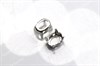 Оправа #4120 Oval для Swarovski 8*6 мм "White Bronze" FR-OPR-015 - фото 15390