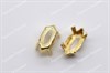 Оправа #4228 Navette для Swarovski 10*5 мм "Gold" FR-OPR-029 - фото 15398