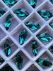 Navette 10*5 мм, Blue zircon KRI-4228-022 - фото 22058