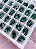 Drop 10*7 мм, Emerald - фото 24768