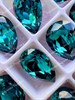 Drop 14*10 мм, Blue zircon KRI-4120-009 - фото 24794