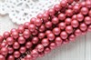 #5810 жемчуг Swarovski 4 мм Mulberry Pink (#2018) BUS-ZHE-SW-010 - фото 28362