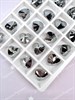 #4045 Pendant Heart 12 мм, Jet hematite Pend-008 - фото 32085